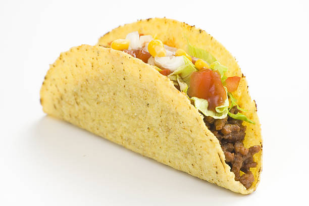 istock Hard shell taco with all the delicious fixings 147704762