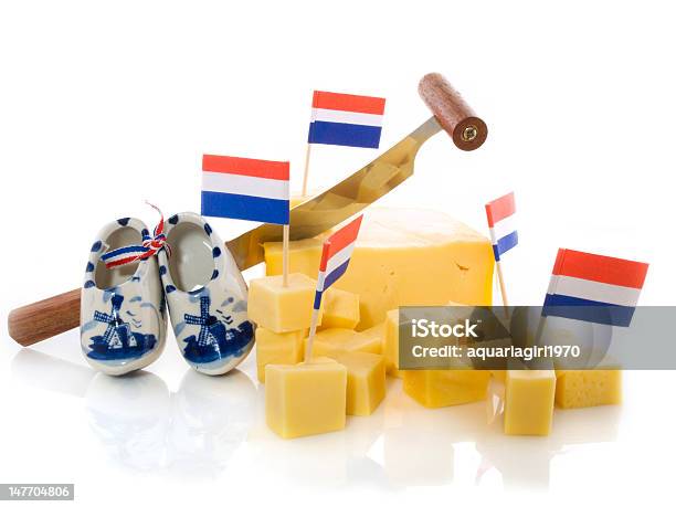 Queijo Holandês - Fotografias de stock e mais imagens de Amarelo - Amarelo, Azul, Bandeira