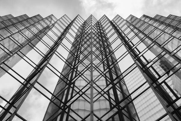 istock Exterior of modern architecture. Building abstract background 1477051599