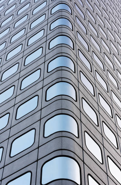 istock Exterior of modern architecture. Building abstract background 1477051927