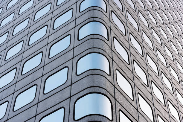 istock Exterior of modern architecture. Building abstract background 1477052069