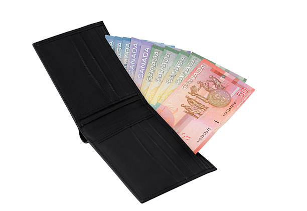 istock Wallet with Canadian dollars 147705642