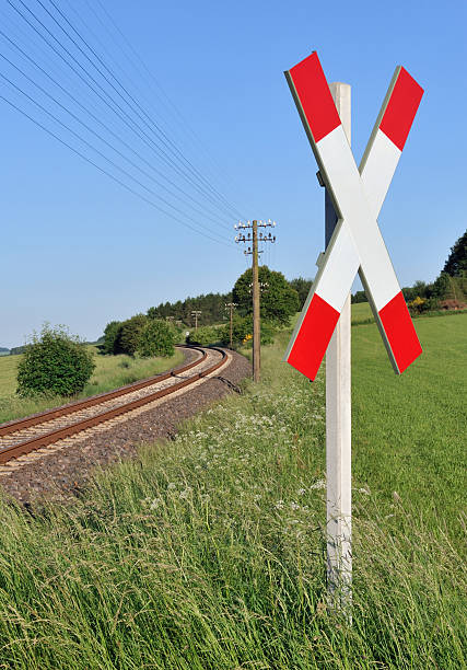 istock Rural railroad crossing 147705995
