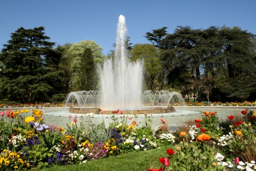 A park of Toulouse in France.