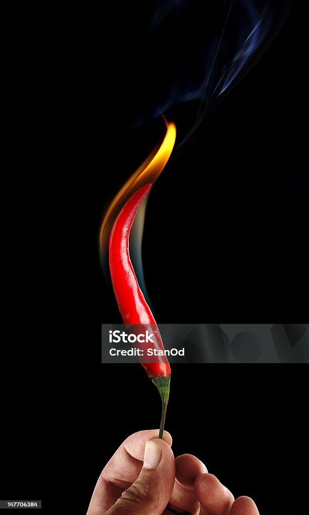 red hot сhilean pepper Hand taken pepper. Creativity Stock Photo