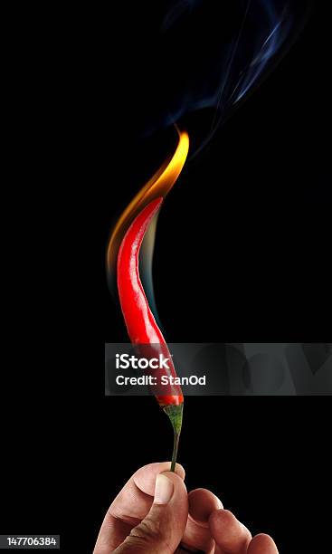 Red Hot Сhilean Pepper Stock Photo - Download Image Now - Creativity, Fire - Natural Phenomenon, Flame