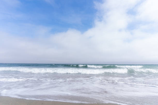 a landscape of the sea