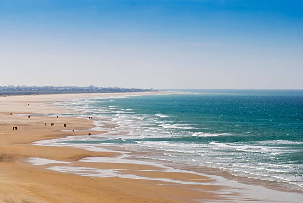español vista a la playa - costa de la luz fotografías e imágenes de stock