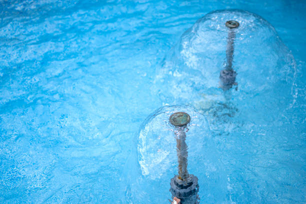 istock Water foam from hot tub 1477072997