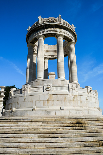 The monument was built in the twentieth of the last century to celebrate the soldiers fallen in WW1