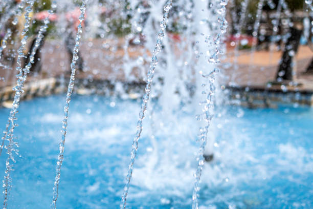 istock Water foam from hot tub 1477084636