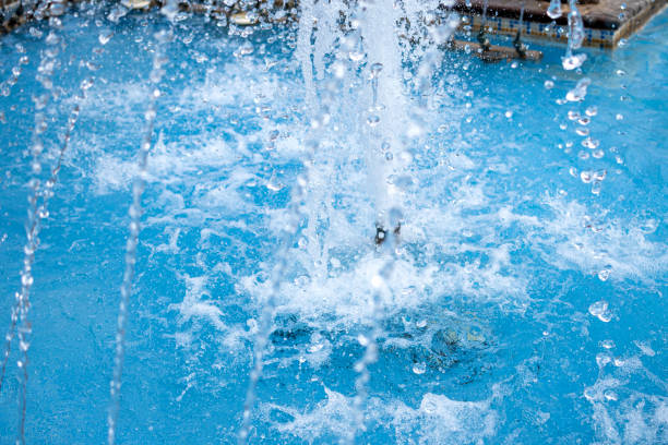 istock Water foam from hot tub 1477084804