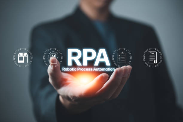 istock Robotic process automation RPA, Artificial intelligence , Big data and business concept on virtual screen. 1477085702