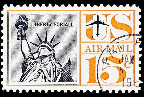 istock Statue of Liberty Airmail Issue 147709767