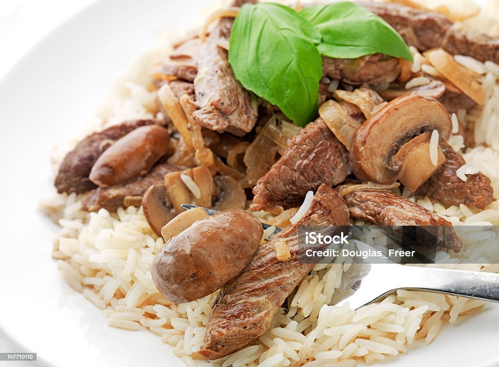 beef stroganoff boeuf (beef) stroganoff, a famous russian dish Beef Stock Photo