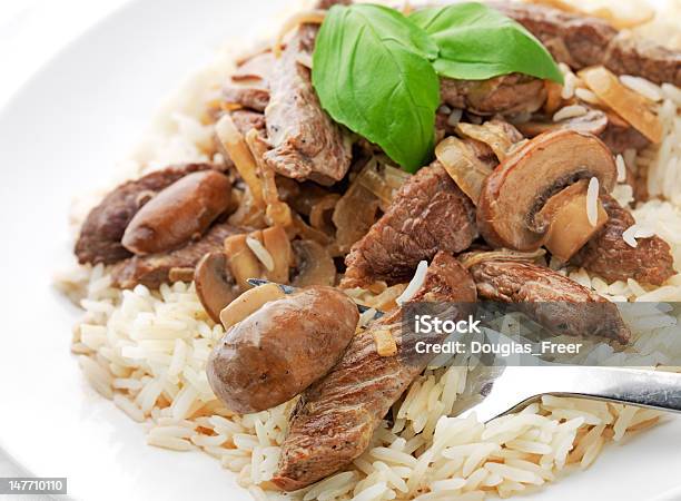 Beef Stroganoff Stock Photo - Download Image Now - Beef, Beef Stroganoff, Cooked