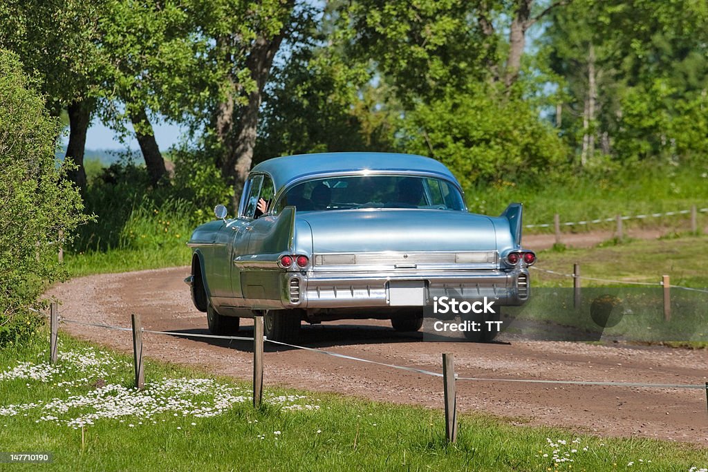 아메리칸 클래식 자동차 - 로열티 프리 1950-1959 년 스톡 사진