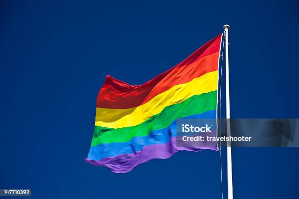 Gay Гордость Флаг В Ветер Развевающиеся — стоковые фотографии и другие картинки Gay Pride Parade - Gay Pride Parade, Цюрих, Pride - LGBTQI Event