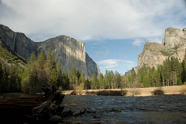 captan el - flowing rock national park waterfall foto e immagini stock