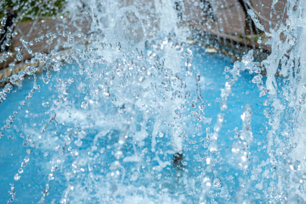 istock Water foam from hot tub 1477116378