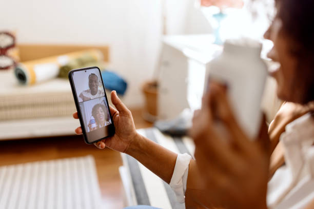 istock Nutritionist on a video call with patient 1477117019