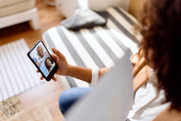 istock Nutritionist on a video call with patient 1477117052