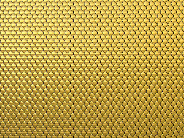 Abstract gold 3d background