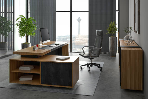istock Office Room decoration , Office interior , office furniture 1477131667