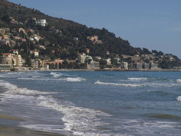 Ligurian Sea in Alassio