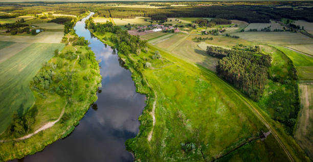 istock Fields and forest, aerial. Wild nature in Greater Poland 1477146353