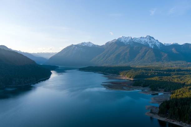 istock Lake Cushman at sunset 1477148690