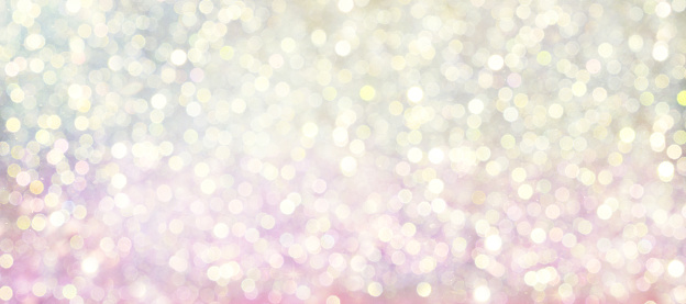 Abstract blurred delicate, pearlescent, pink and yellow color gradient with bokeh background. For web design banner concept.