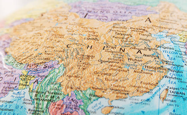 istock Global Map view of China 147716495