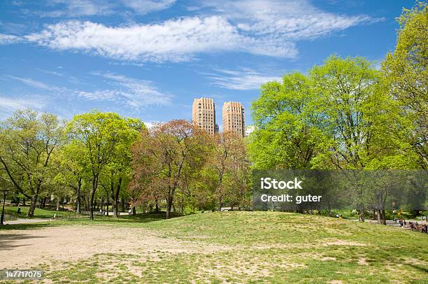 Central Park New York City Stock Photo - Download Image Now - Glade, Blue, Building Exterior