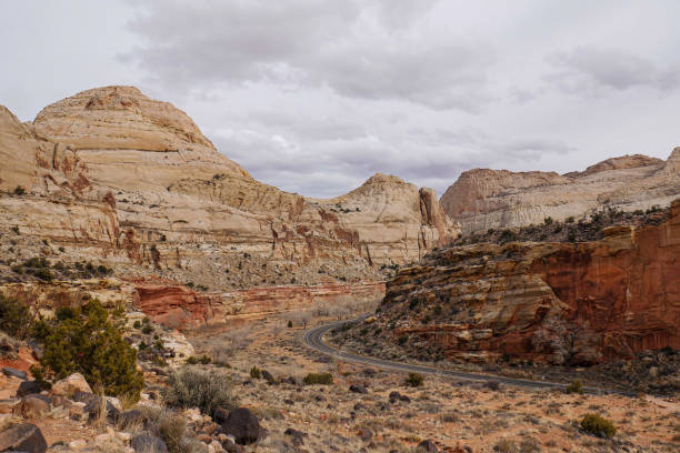 istock Road in Capitol Reef National Park (Utah) incredible landscape 1477181832