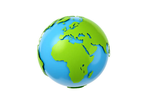 Black globe on black bacground