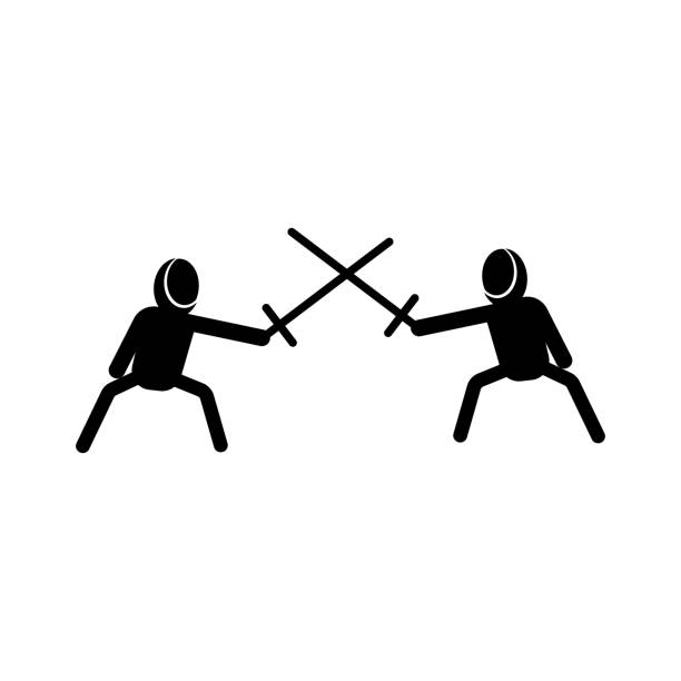 20+ Campionato Mondiale Di Scherma Illustrazioni Foto stock, immagini e