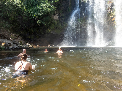 llanos del Cortes - or Cortez waterfall in Guanacaste, Costa Rica.