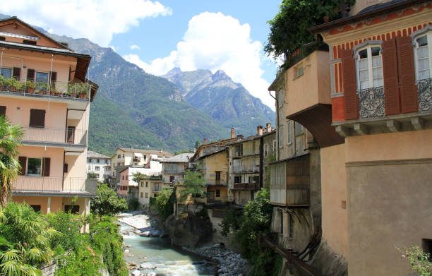 istock Old town of Chiavenna 1477186195