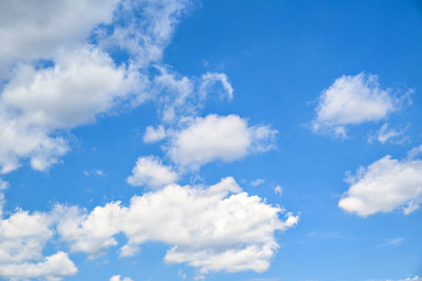 istock Beauty and cloud shapes in blue sky 1477211156