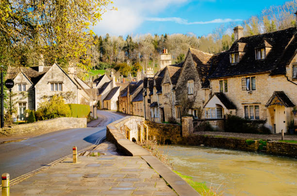 istock Castle Combe village, Cotswolds, England 1477214727