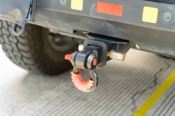 istock Tow hitch for towing a trailer of 1477215121