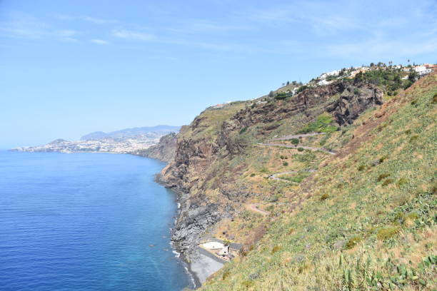 istock Cliffs and Atlantic Ocean in Madeira Island 1477221254