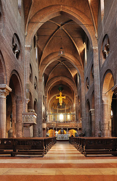 istock Inside the cathedral of Modena 147722308