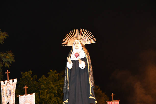 istock The Virgin Mary (representation) in a Catholic procession, on Good Friday 1477225153