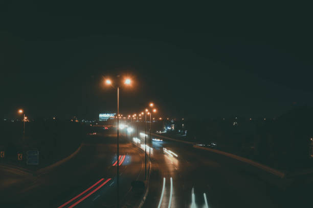 istock Light Trails On Ring Road In Lahore City At Night 1477230614