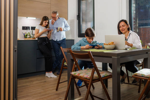 istock Family Having Breakfast At Home 1477235655