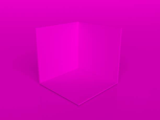 istock Pink wall background 3d stock photo 1477241037