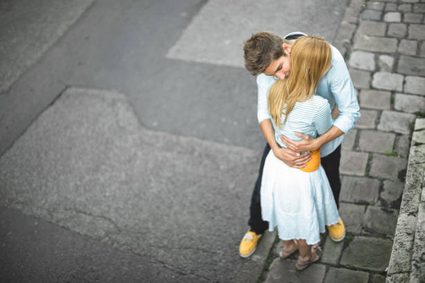 Young couple together