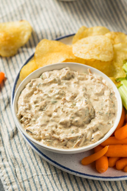 istock Homemade Healthy Carmelized Onion Dip 1477248017